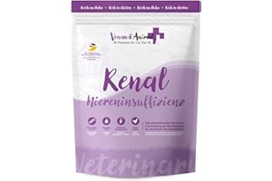 Venandi Animal Vet - Premium Dry Food for Cats - Diet - Renal - Kidney Insufficiency - Chicken, Pack of 1 (1 x 1.5 kg), Grain-Free