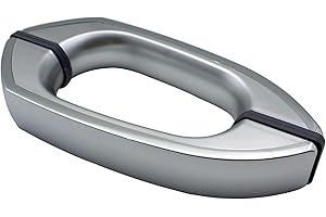 KEABATH 1 paio di maniglie per porta della cabina doccia, maniglia per porta del bagno, maniglia per porta in vetro, parti di ricambio per cabina doccia, box doccia, doccia da 175 mm foro a foro centrale