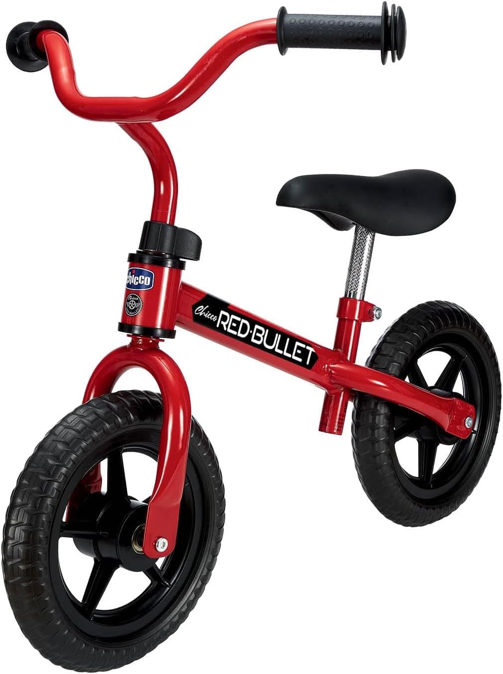 Chicco Bicicleta Niño 2 años, Bicicleta Sin Pedales, 2-5 Años, hasta 25 kg, Bici Sin Pedales, para Aprender a Mantener el Equilibrio, Manillar y Sillín Ajustables, Juguetes, Regalo Niño 2 años, Rojo