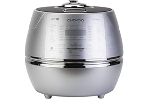 ‎CUCKOO CUCKOO CRP-CHSS1009FN Dampfdruck-Reiskocher Rice Cooker 1,8l 10 Tassen | IH Induktions-Heiztechnik | Programmierbar | GABA-Reis | DSP-Technologie | Sicherheitsdampfventil