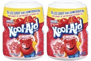 Kool-Aid Sött körsbär 538 g (20 oz) - Förpackning med 2