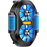 Mobile Phone Cooling for Gaming, Portable Mobile Phone Cooling Fan, 600 mAh Rechargeable Battery, Universal Mobile Phone Cool