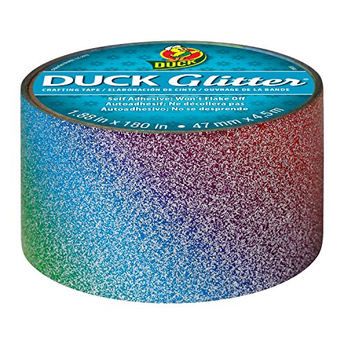 ShurTech Glitter Duck Tape 1.88-inch X 15-feet, Rainbow Ombre - 2