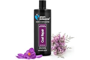 GROOM PROFESSIONAL Coat Repair Conditioner - Pflegespülung für Hunde - Reparierende Conditioner für Hunde mit Geschädigtem Haar - Perfekt für Trockene & Juckende Haut - Macht das Fell Weich, 450ml