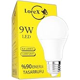 LOREX LR-LA09 9W Led Ampul, Led Tasarruflu Ampul