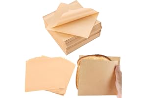ZOFUN 1000 sacchetti di carta triangolari, 15 x 15 cm, per hamburger, panini, snack, patatine fritte