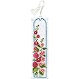 Textile Heritage Collection Cross Stitch Bookmark Kit - Hollyhocks