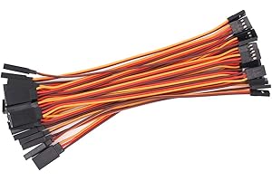 OliYin 20 stücke 22awg 60 Kerne Stecker auf Buchse 5,90 inch Blei Stecker Servo Verlängerungskabel Linie für RC Modellflugzeuge Gestrandet Futaba JR