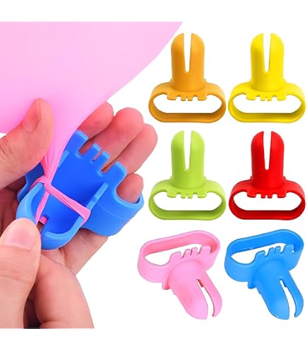 Lot De 200 Fermoirs à Ballons Multicolores – Clips De Nouage Rapide, Sans Nœud, Pour Mariage, Anniversaire Et Déco