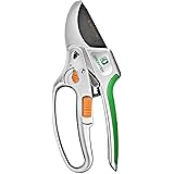 GRÜNTEK Ratschen Gartenschere KAKADU (bis Ø24 mm) Baumschere mit Ein- und Ausschalten der Ratsche, Ast Ambossschere holzige Z