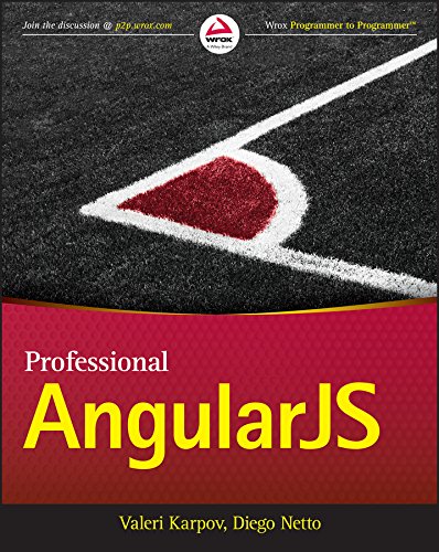 Couverture du livre de Professional AngularJS