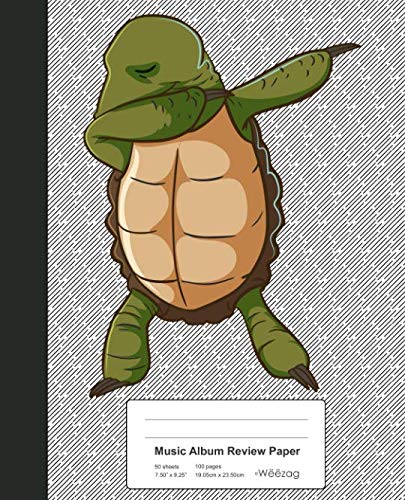 Preisvergleich Produktbild Music Album Review Paper: Turtle Dabbing Tortoise Book