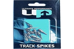 UPD Ultimate Performance Track Spikes Heat Tested Maximum durability Multi Surface use Ashpalt Synthetic and Natural Athletics Sprints Jumps Javelin Cross Country Sports