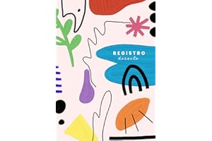 REGISTRO DOCENTE 9 CLASSI | COPERTINA ABSTRACT: A4 | Orario, uscite e impegni pomeridiani, raccolta password, argomenti svolti, mappa posti, voti, colloqui, annotazioni