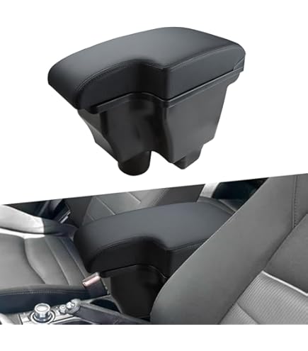 ZENVI Armleuningen compatibel met Mazda 2 Armsteun 2015-2024 Center