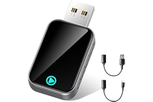 Alltotive S2 Mini Adattatore CarPlay Wireless per iPhone, Converte Cablato in Wireless, USB e Type-C Plug and Play, Compatibile Auto con CarPlay Cablato, iPhone iOS 10+