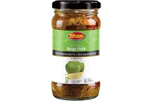 Shan Mango Pickle, Tasty Brined Mango in Oil 300g