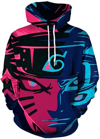 Enfants Anime Naruto Poche Sweat À Capuche Sasuke 3D Hoodies Hot Animation Pulls Survêtements ...