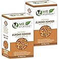MR Ayurveda 100% Natural Almond Powder | Almond Powder Organic | Almond Powder for Skin | Badam Powder Organic | No added Chemicals - Set of 2 (200 Grams)