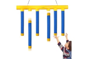 SALYEELULY Falling Sticks Catching Game | Sensory Integration Toy | Speed and Reaction Training Indoor Activity for Children | Kids Interactive Hand-Eye Coordination Game
