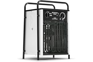 TROTEC TDS 50 - Calefactor eléctrico con 3 etapas, desde 4,5 kW hasta 9 kW