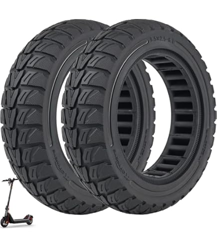 Prodrocam 9,5 x 2,50 pneumatici di ricambio per NIU KQi3 Sports/Pro/Max scooter elettrico CST 9,5 pollici, tubeless senza tubo, ruote di ricambio anteriore/posteriore, con valvola (tubeless*1 Prodrocam 9,5 x 2,50 pneumatici di ricambio per NIU KQi3 Sports/Pro/Max scooter elettrico CST 9,5 pollici, tubeless senza tubo, ruote di ricambio anteriore/posteriore, con valvola (tubeless*1