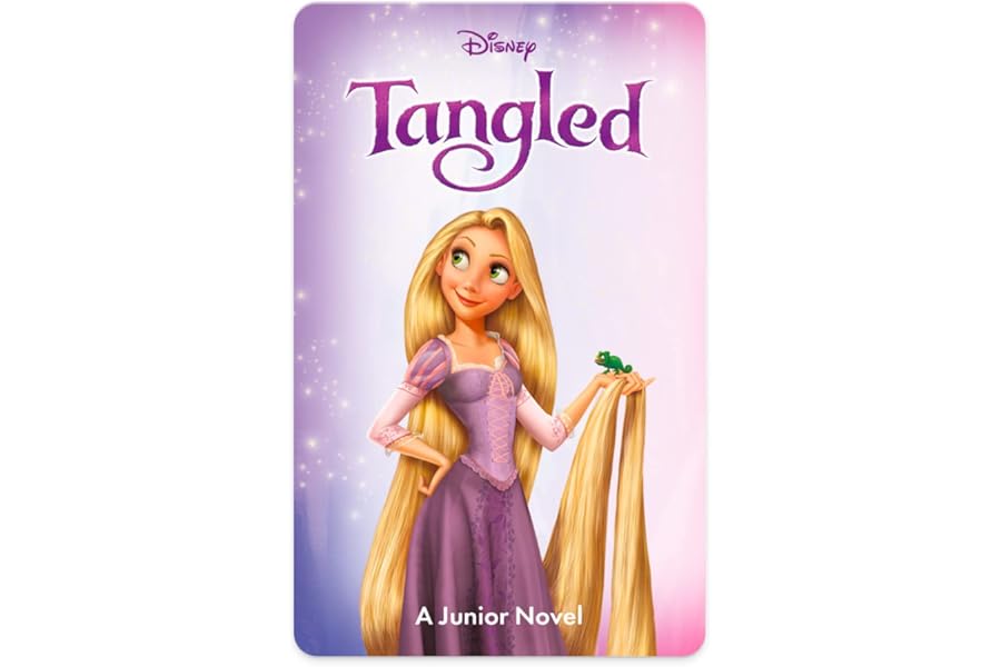 Yoto Disney Junior Novels: Tangled – Kids Audio Card for Use with Player & Mini All-in-1 Audio Device, Educational Screen-Free Listening with Fun Stories for Playtime, Bedtime & Travel, Ages 6+