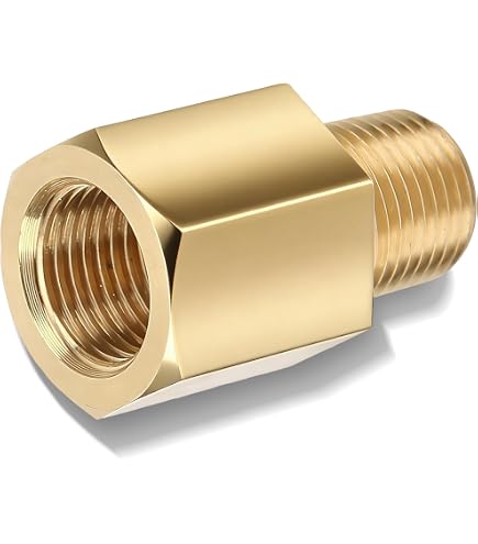Adattatore A T Per Sensore Pressione Olio 1/8 NPT – Raccordo Per Linea Turbo E Manometro Aftermarket - 4