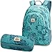 Produktbild DAKINE 2er SET Rucksack Schulrucksack Laptop 20l GARDEN + SCHOOL CASE Mäppchen Kalea