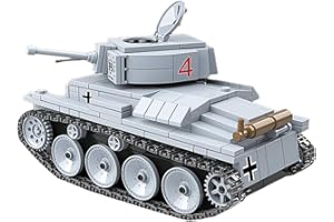 Fujinfeng Carro Armato Giocattolo, 535 Pezzi Modellino di carro Armato da Costruire per Bambini e Adulti - Compatibile con Lego - Germany LT-38 Light Tank