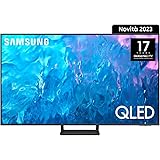 Samsung TV QE55Q70CATXZT QLED 4K, Smart TV 55" Processore Quantum 4K, Dual LED, OTS Lite, AirSlim Design, Integrato con Bixby