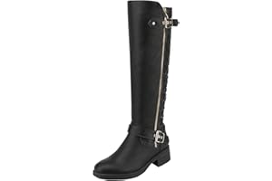 DREAM PAIRS Women's Knee High Boots, Ladies' Riding Boots and UK Fashion Boots for Snow Boots in Winter