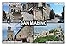 Produktbild Kühlschrankmagnet - Souvenir - SAN MARINO 9cm x 6cm Jumbo