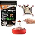 WiggleBoo Magical Sugar Glider Food Topper || Joy of Best Taste || Chicken & Papaya Flavour || Grain Free & Protein Rich || Natural Dewormer || 50g