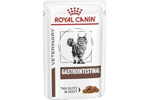 Royal Canin Veterinary Diet Cat - Gastro Intestinal Wet Cat Food Pouch 12 x 85g