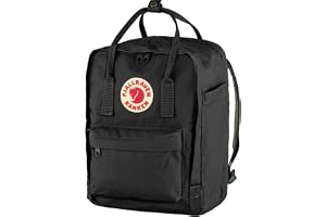 Fjällräven Unisex Kånken Laptop 13 tum sport ryggsäck, svart, Einheitsgröße, Sporter