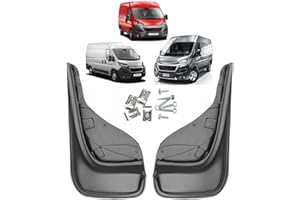 ARIX 2X Schmutzfänger Schmutzschutz Schwarz Vorne Links+Rechts für Transit Courier Box