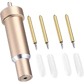 4 Replacement Blades 30&deg;-60&deg; for Cricut Maker Explore Air | Pack of 4 Fine Point Blades with Case Compatible with Maker, Make