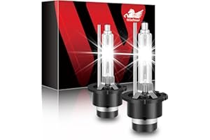 WinPower D2S 35W Xenon Bombillas Faro 85V HID Kit Xenón Lampara Reemplazar Bulbo Coche 6000K White Luz Xtreme Vision (2 Lamparas)