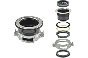 PEIDOG Garbage Disposal Sink Flange Kit for Waste King,Garbage Disposal Mount Flange Kit Rubber Flange and Drain Lock Nut for Waste King Garbage Disposal Accessories (114mm)