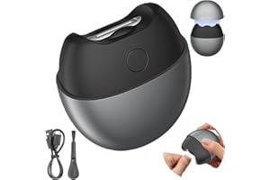 ‎AOKITEC Aokitec Elektrischer Nagelknipser, Elektrischer Nagelschneider, Automatischer Nail Clipper mit LED-Licht, 2-Speed, Schmutzsammelrate >90%, Sicherer Nagelknipser für Senioren & Sehbehinderte