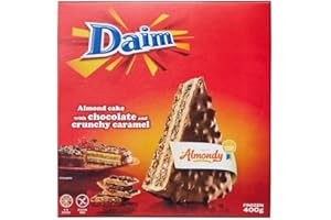 FAKHRI "Delight in DAIM: Frozen Almond Cake with Chocolate Crunch – A Heavenly Fusion of Flavors and Textures, 400 g