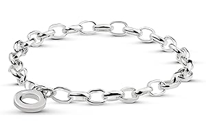 Andante Bracelet Argent pour Charms Pendentif (24 cm) + pochette bijoux