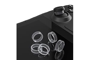 DETUEUA Anelli Precisione per ASUS ROG Ally, 16 Pezzi Anelli di Assistenza Precision Rings Migliorare la precisione BuffeRings Controller Accessori - clear