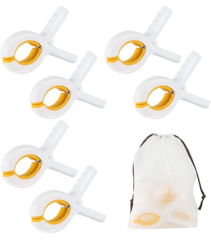 TRIXES Lot De 8 Pinces à Linge Fantaisie Pour Serviette De Plage - Clips De Voyage Sécurisés Pour Chaise Longue, Utilisation En Intérieur Et En Extérieur - Clip Jumbo Pour La Plage