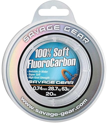 MOMAI SOFLEX Fluorocarbon 100% - 100 Metri, Morbido E Resistente Per Pesca - Foto 11