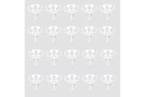 KANGWFAN 15 Stück Bremsleitung Halterclips für VW Bus T2 T3 T4,Bremsleitungshalter Clip,4.4mm Auto Bremsschlauch Halterung,Kunststoff Bremsrohr Befestigungsclip,Kompatibel mit V-W Bus T2 T3 T4