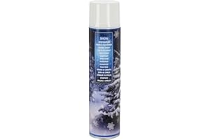 ‎SPETEBO Spetebo XL Weihnachts Schneespray weiß - 600 ml - Deko Kunstschnee zum sprühen - Dekoschnee Schneefarbe Sprühschnee Fensterschnee Schnee Weihnachtsbaum Dekoration