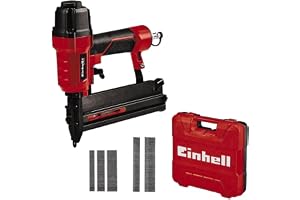 Einhell Häftpistol (tryckluft) TC-PN 50 (2-i-1 kombinationsspikare & spikare, säkerhetsnos, inkl. 1500 häftklamrar & 2000 spi