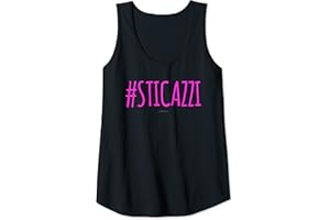 LUMOMIX Donna Canottiera Donna Sportiva Filosofia Di Vita - Sticazzi Canotta